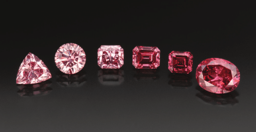 A-selection-of-Argyle-pink-diamonds-from-the-2007-tender-shows-a-range-of-color-depth